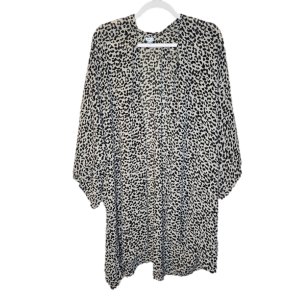 aerie Other - Aerie Leopard print kimono cardigan top with Wide sleeves One Size Fits …